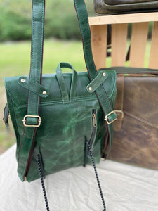 Two-Way Vintage Backpack