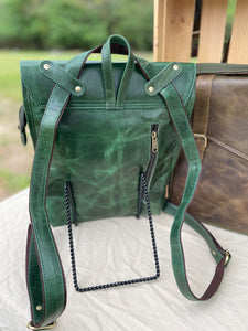 Two-Way Vintage Backpack