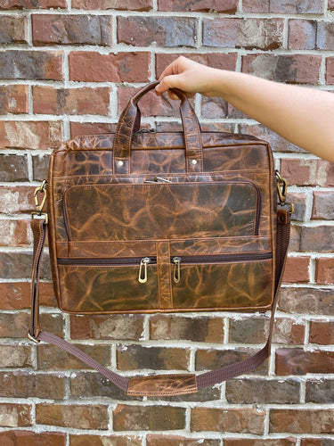 Classic Buffalo Briefcase