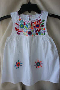 Girls Embroidered Dress