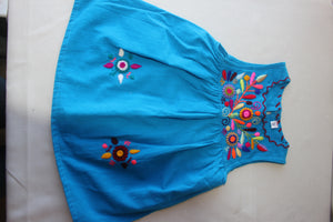 Girls Embroidered Dress