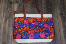 Load image into Gallery viewer, Fancy embroidered Tote, sturdy