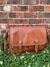 Load image into Gallery viewer, "Carmen" Satchel with Computer Pouch