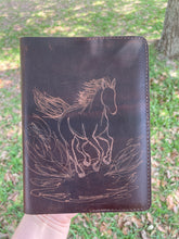 Load image into Gallery viewer, Leather Journal Cover (Custom Engraved)
