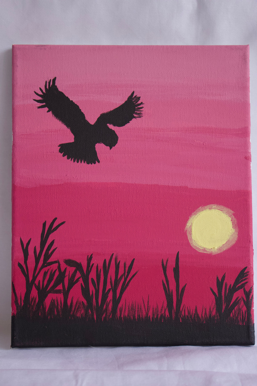 Owl Hunting at Sunset