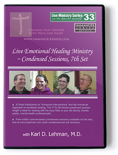 Live Emotional Healing Ministry - Condensed Sessions, 7th Set (LMS #33)