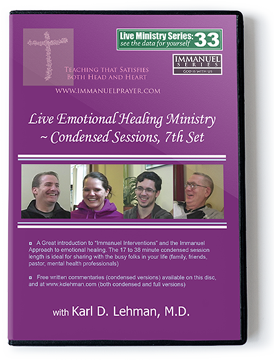 Live Emotional Healing Ministry - Condensed Sessions, 7th Set (LMS #33)