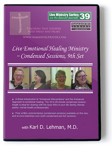 Live Emotional Healing Ministry - Condensed Sessions, 9th Set (LMS #39)
