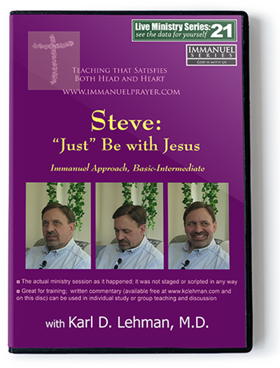 Steve: Just Be With Jesus (LMS #21)