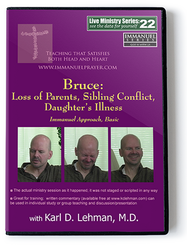 Bruce: Loss of Parents, Sibling Conflict, Daughter’s Illness (LMS #22)